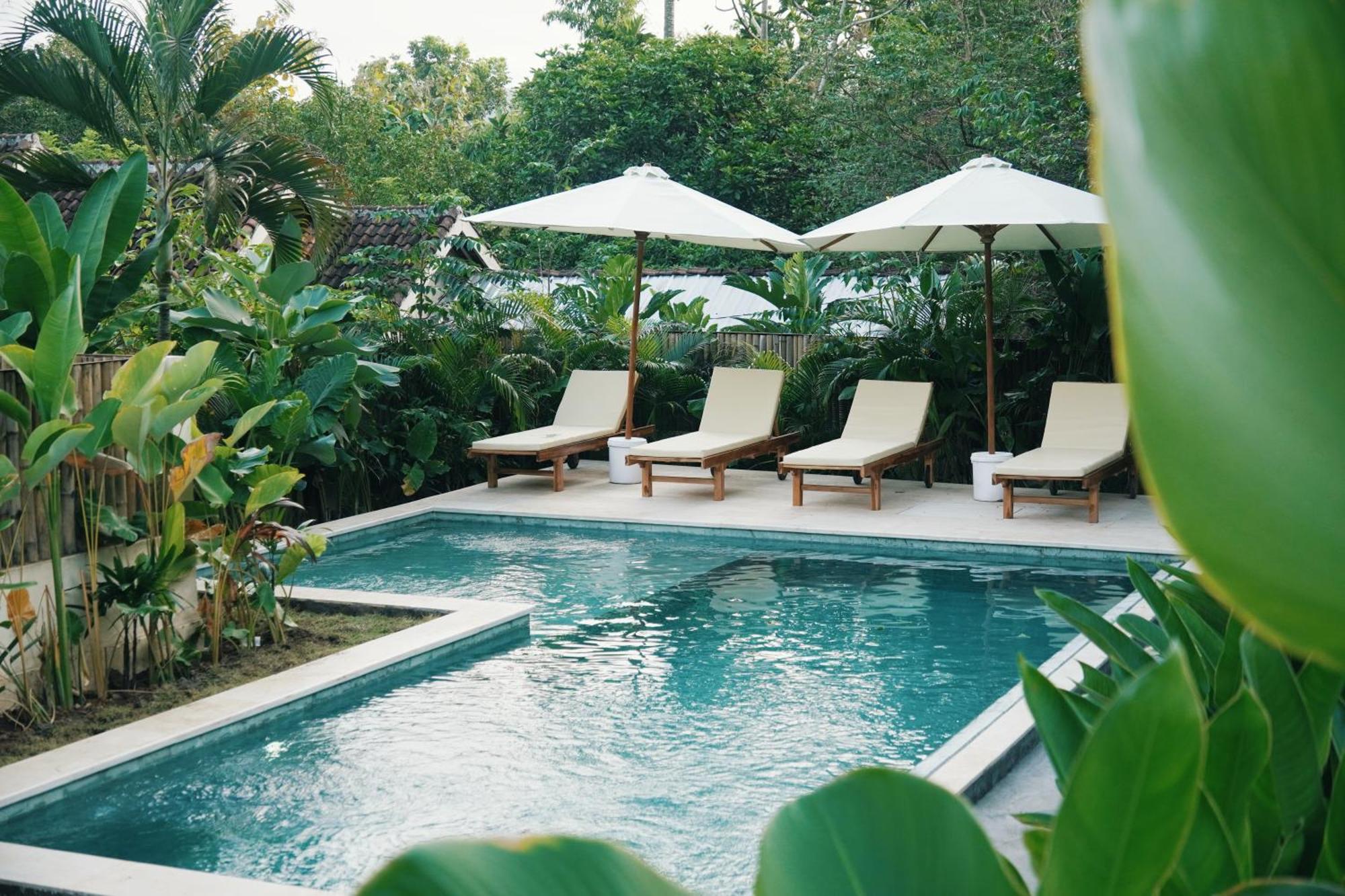 Jungle Bungalows Kuta  Exteriör bild